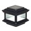 Classy Caps SLO88 Colonial Solar Post Cap - Black