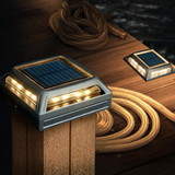 Classy Caps SLD505B Muskoka Universal Solar Dock/Deck & Post Cap Light