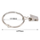 900 Pcs Curtain Rings with Clips 2 Inch Metal Movable Clasp Shower Curtain Window Hardware for Bedroom Home Decor Silver