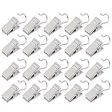 Shower Curtain Clips Hook 200 Pcs Drapery Clips Window Hardware Metal for Curtain Photos Home Decoration