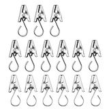 Muka Shower Curtain Clips Hook 200 Pcs Stainless Steel Drapery Clips Window Hardware for Curtain Photos Home Decoration