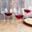 Cathy's Concepts 1104R-6 Personalized 13 oz. Red Wine Glasses (Set of 6)