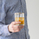 Cathy's Concepts 1118G-4 Personalized 11 oz. Gold Rim Whiskey Glasses