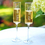 Cathy's Concepts 3668 8 oz. Contemporary Champagne Flutes