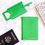 Cathy's Concepts 3805 Personalized Leather Passport Holder & Luggage Tag Set