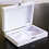 Cathy's Concepts 3922W White Personalized Wooden Jewelry Box