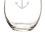 Cathy's Concepts ACH-1110 21 oz. Stemless Anchor Wine Glasses (Set of 4)