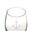 Cathy's Concepts ACH-1110 21 oz. Stemless Anchor Wine Glasses (Set of 4)