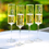 Cathy's Concepts CH3668-4 Cheers - Contemporary Champagne Flutes (Set of 4)