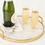 Cathy's Concepts HH1228-2 Hubby & Hubby Stemless Champagne Flutes