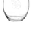 Cathy's Concepts HS2-1110 21 oz. My State Stemless Wine Glasses