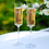 Cathy's Concepts MM3668 Mr. & Mrs. Contemporary Champagne Flutes