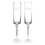 Cathy's Concepts MRS3668 Mrs. & Mrs. Contemporary Champagne Flutes