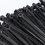 Aspire 100 Pieces 6 Inches Nylon Cable Ties, 18 Lb Heavy Duty Industrial Grade Wire Ties in Black