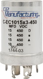 CE Manufacturing C-EC1015X3-450 Capacitor 450V, 15/15/15/10µF, Electrolytic