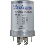 CE Manufacturing C-EC20-10-10-10 Capacitor 450V, 20/10/10/10 µF