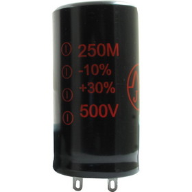 JJ Electronic C-EC250-500 Capacitor - JJ Electronics, 500V, 250&#181;F, Electrolytic