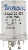 CE Manufacturing C-EC30-20-475 Capacitor 475V, 30/20µF, Electrolytic