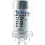CE Manufacturing C-EC30X4-475 Capacitor 475V, 30/30/30/30µF, Electrolytic