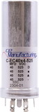 CE Distribution C-EC40X4-525 Capacitor - CE Mfg., 40/40/40/40µF, 525VDC, Electrolytic