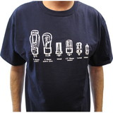 CE Distribution G-848 T-Shirt - Blue with Common Tube Shapes