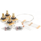 Mod Electronics K-GMOD-3S Guitar Wiring Upgrade Kit - Mod® Electronics, Short Bushing Potentiometer Les Paul