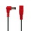 PowerAll M-PAS-CABLE-7 Cable - Power All, Red Right Angle Reverse Polarity Jumper
