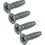 Dunlop P-ECB-590 Screws - Dunlop, MXR, housing screws, package of 4, Price/Package of 4