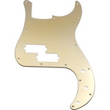 CE Distribution P-G103-AG Pickguard - P-Bass, 13 hole, Anodized Aluminum, Gold