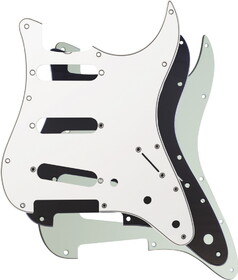 CE Distribution P-G104-X Pickguard - For &#039;62 Strat&#174;, 11 Hole, 3-Ply