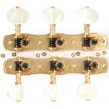 Gotoh P-GGT-106-X Tuners - Gotoh, Classical Guitar, Engraved Solid Brass