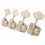Gotoh P-GGT-98 Tuners - Gotoh, Relic, for Bass, 4-in-a-line, Aged Nickel, Price/Package of 4