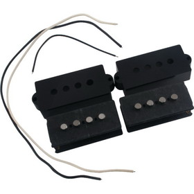 Generic P-GPS-6 Pickup Kit - Precision Bass (P-Bass), Black Cover
