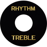 CE Distribution P-GT102X Switchwashers - Rhythm / Treble, Gold Lettering, for Les Paul