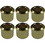 Kluson P-GT10X Bushings - Kluson, 1/4&quot; bushings, for retrofitting, Price/Package of 6