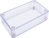 Hammond Manufacturing P-H1591BTCL Chassis Box - Hammond, 1591BTCL, Crystal Clear, Polycarbonate, 4.40 x 2.40 x 1.10