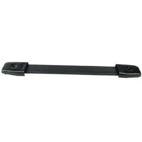 CE Distribution P-H312 Handle - Black plastic strap, Black Caps, adjustable 8&quot; - 8.75&quot;