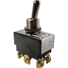 CE Distribution P-H35-146 Switch - Toggle, DPDT, On-On, Screw Terminals