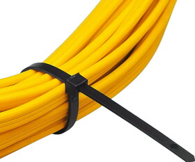 CE Distribution P-HCABLETIE-BLK-HD Cable Tie - Nylon, 8", 40 lb strength, Black