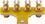 CE Distribution P-HVTTB-X Turret Strip - Socket Mount , Gold Plated Copper, Single Row