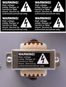 CE Distribution P-LBL-HIGHV-2 Label - High Voltage Warning, Large, Sticker
