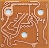 CE Distribution P-PC-BEND-MKIII PCB - Vintage Style Circuit Board, MKIII & MKIV Fuzz, Phenolic Board