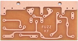 CE Distribution P-PC-FUZZ-SUPA-KF PCB - Vintage Style Circuit Board, Supa Fuzz, Phenolic Board
