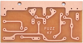 CE Distribution P-PC-FUZZ-SUPA-KF PCB - Vintage Style Circuit Board, Supa Fuzz, Phenolic Board