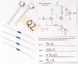 CE Distribution P-Q2N1309-SET-FF Transistor Set - tested and selected for Fuzz Face, 2N1309, PNP, Germanium