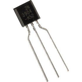 CE Distribution P-Q2N3904-LF Transistor - 2N3904, TO-92 case, NPN, Lead Free