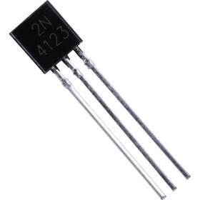 CE Distribution P-Q2N4123 Transistor - 2N4123, Silicon, TO-92 case, NPN