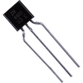 CE Distribution P-Q2N4401 Transistor - 2N4401, Silicon, TO-92 case, NPN