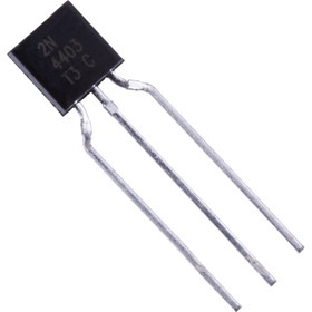 CE Distribution P-Q2N4403 Transistor - 2N4403, Silicon, TO-92 case, PNP