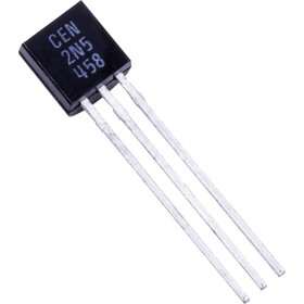 CE Distribution P-Q2N5458 Transistor - 2N5458, JFET, N-Channel, TO-92